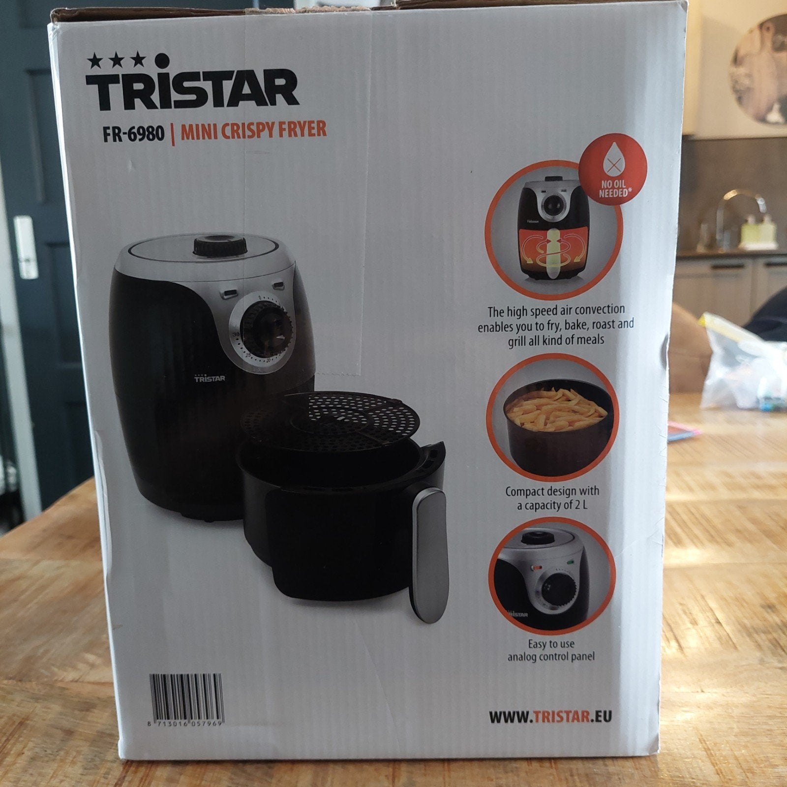 Tristar FR-6980 Mini Crispy Fryer - Nieuw in doos, Ophalen of Verzenden, Zo goed als nieuw