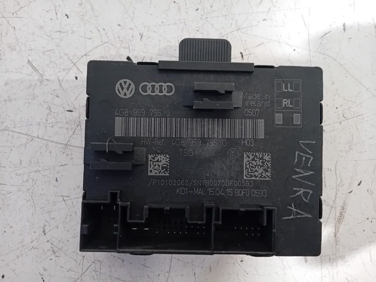 Computer centrale vergrendeling Audi A6, Auto-onderdelen, Onderdelen@venauto.nl, Van der Ven Autorecycling B.V., Gebruikt, Ettenseweg 76, 4706 PB Roosendaal, The Netherlands