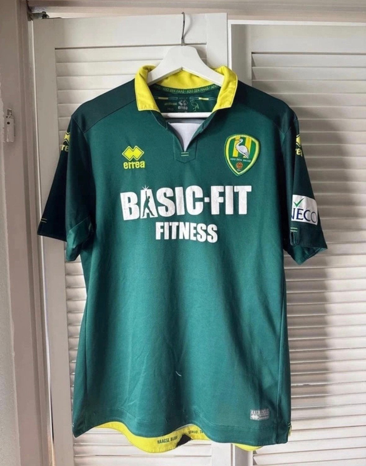 Vintage ADO Den Haag Errea shirt 16/17 maat XL, Maat XL, Ophalen of Verzenden, Gebruikt, Shirt