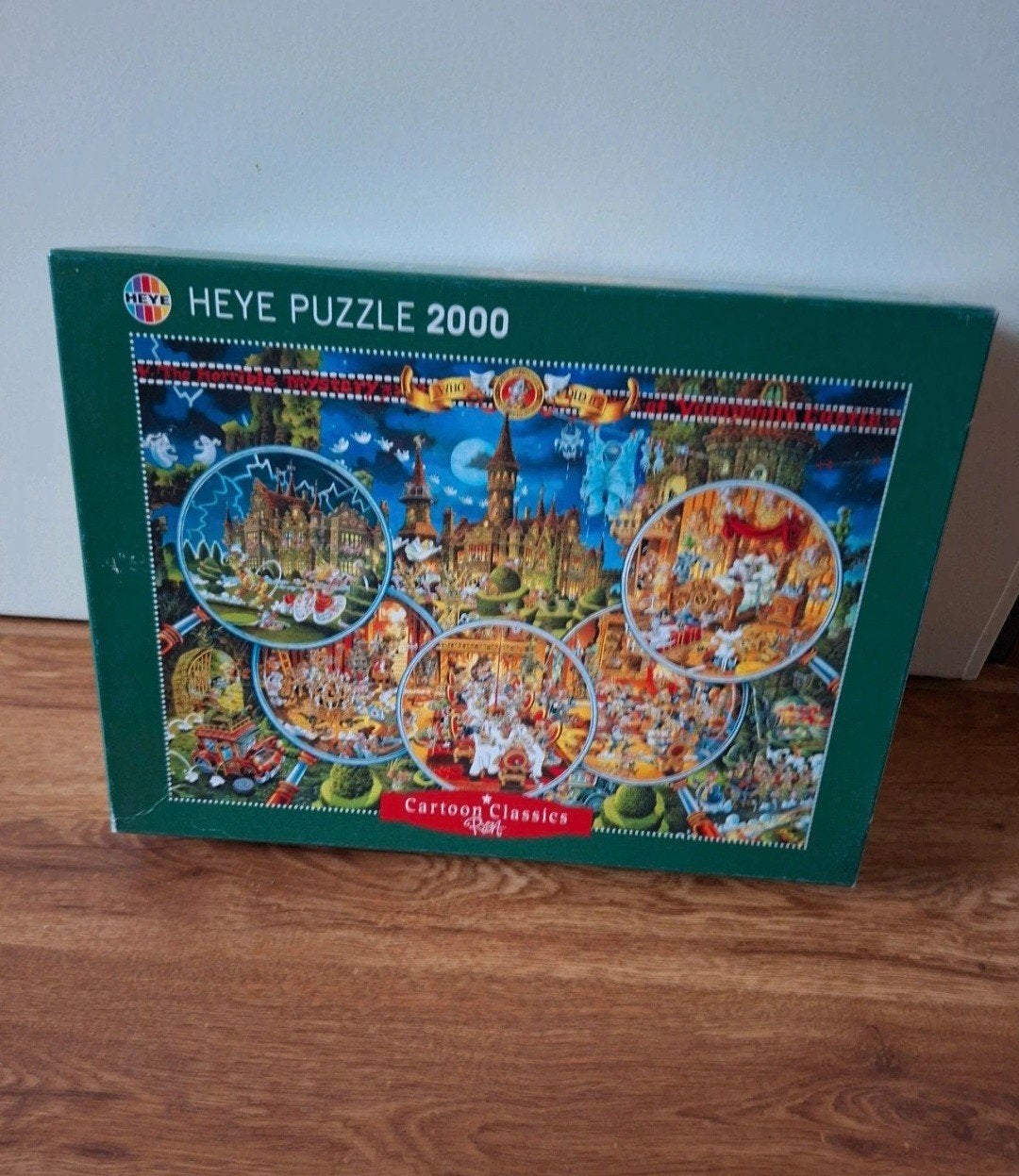 Heye Cartoon Classics 2000 stukjes legpuzzel, Ophalen of Verzenden, Meer dan 1500 stukjes, Zo goed als nieuw, Legpuzzel