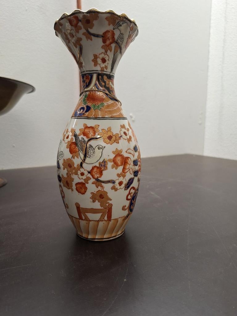 Japans imari vaas, Antiek en Kunst, Antiek | Vazen, Ophalen of Verzenden
