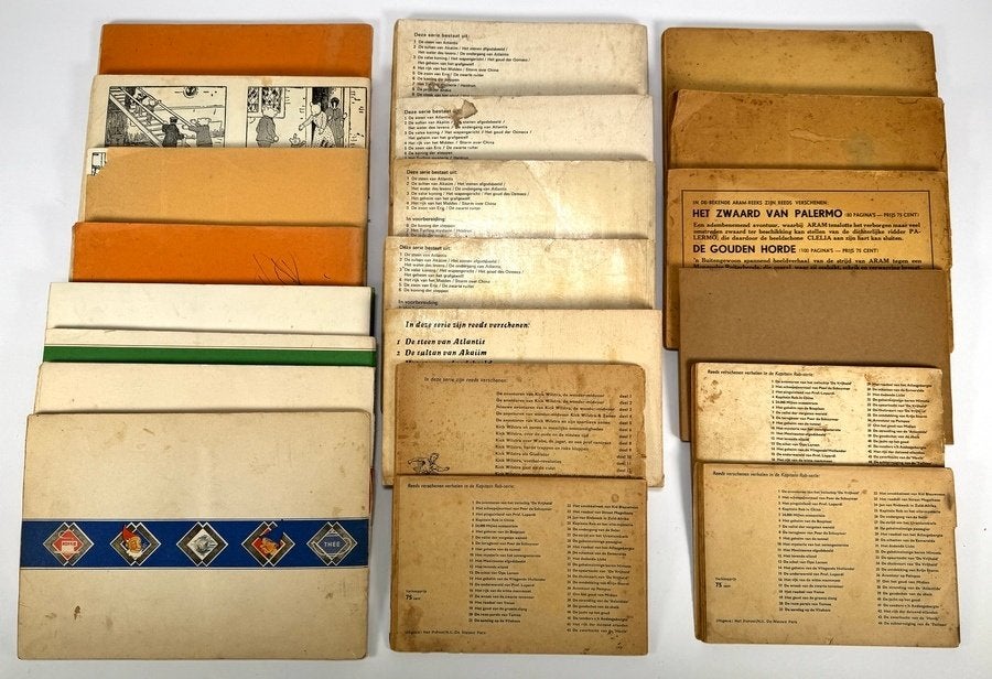 687. Eric de Noorman, Bruintje Beer, Piggelmee, '40-'60, Boeken, Stripboeken, Meerdere stripboeken, Ophalen, Gelezen