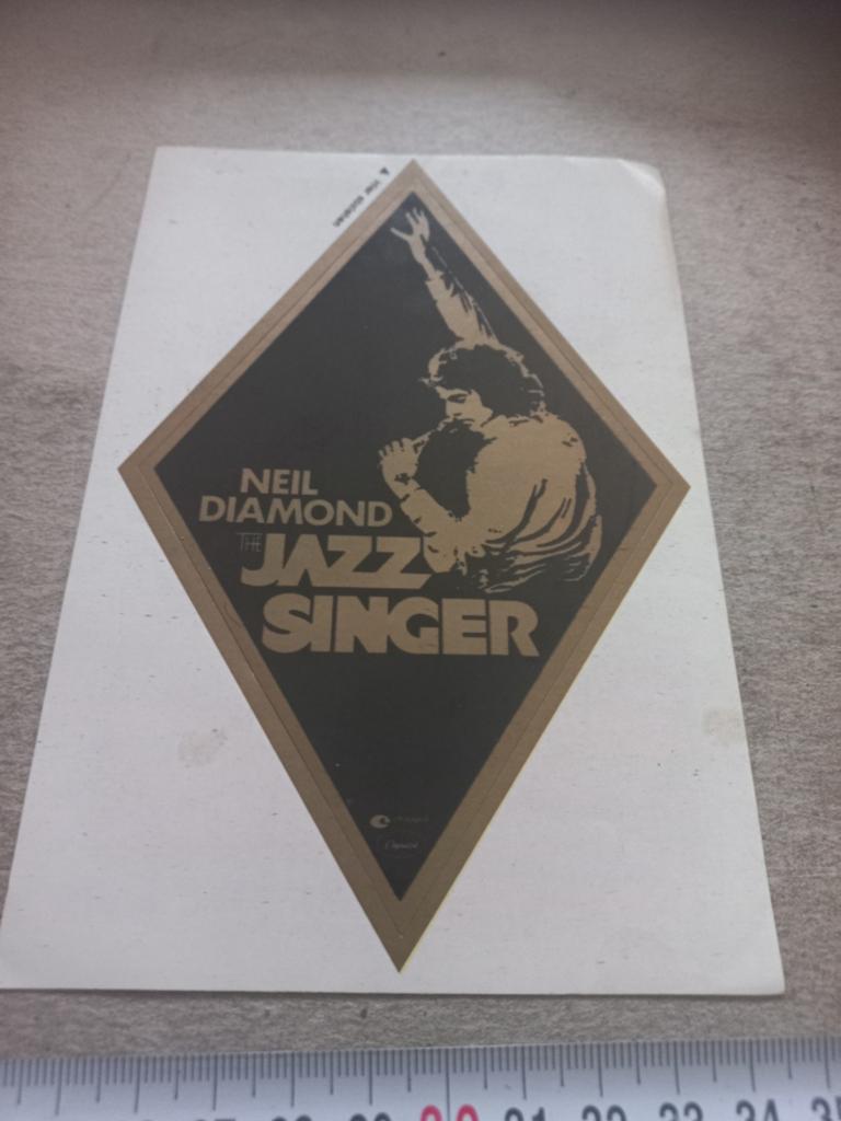 Niel diamond jazz singer, Ophalen of Verzenden, Zo goed als nieuw