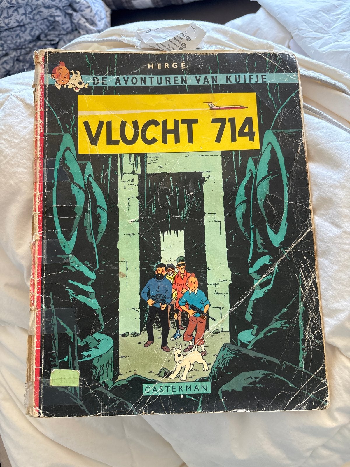 Kuifje - Vlucht 714 - Originele uitgave, Eén stripboek, Ophalen, Gelezen