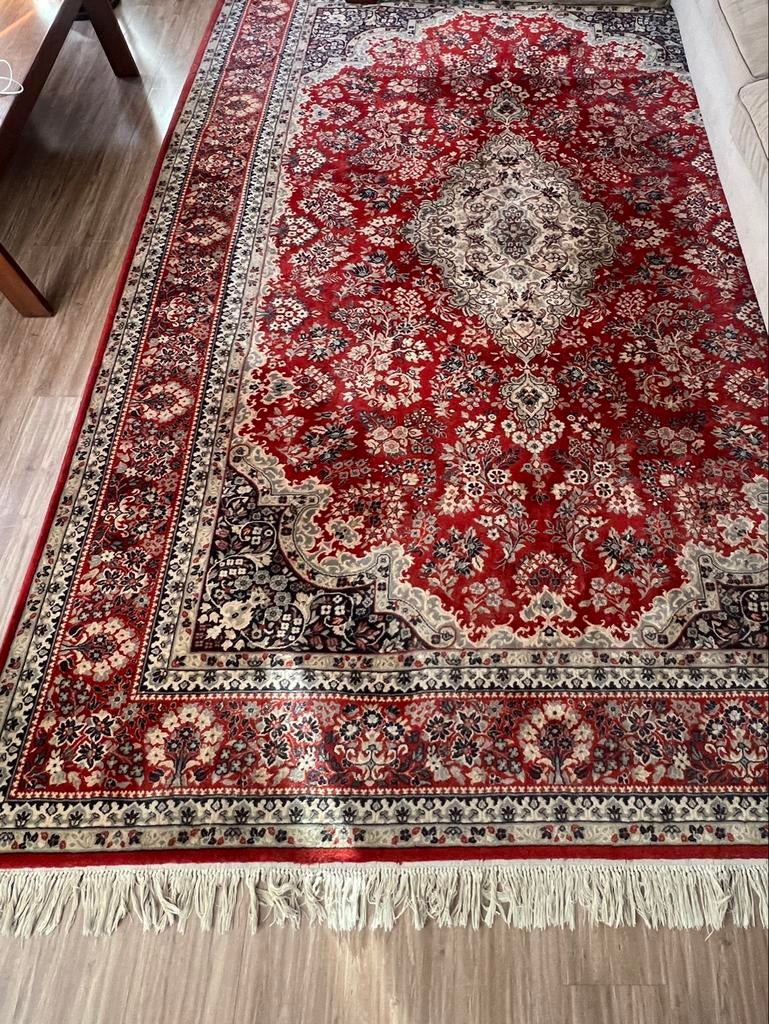 Groot Perzisch tapijt (340x200cm), Ophalen, Gebruikt, 200 cm of meer, 200 cm of meer