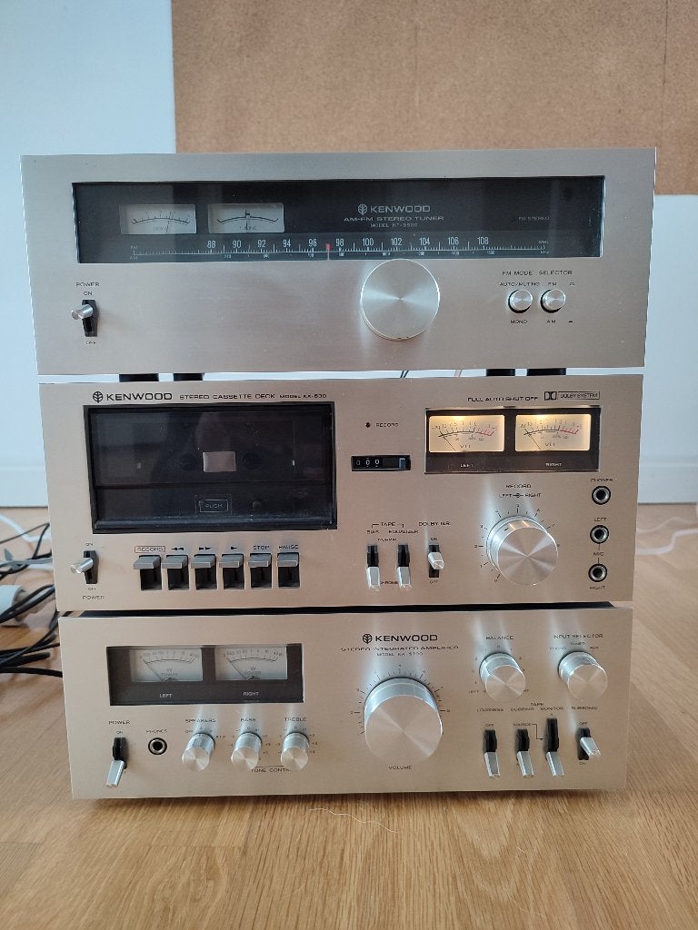 Vintage Kenwood stereotoren
