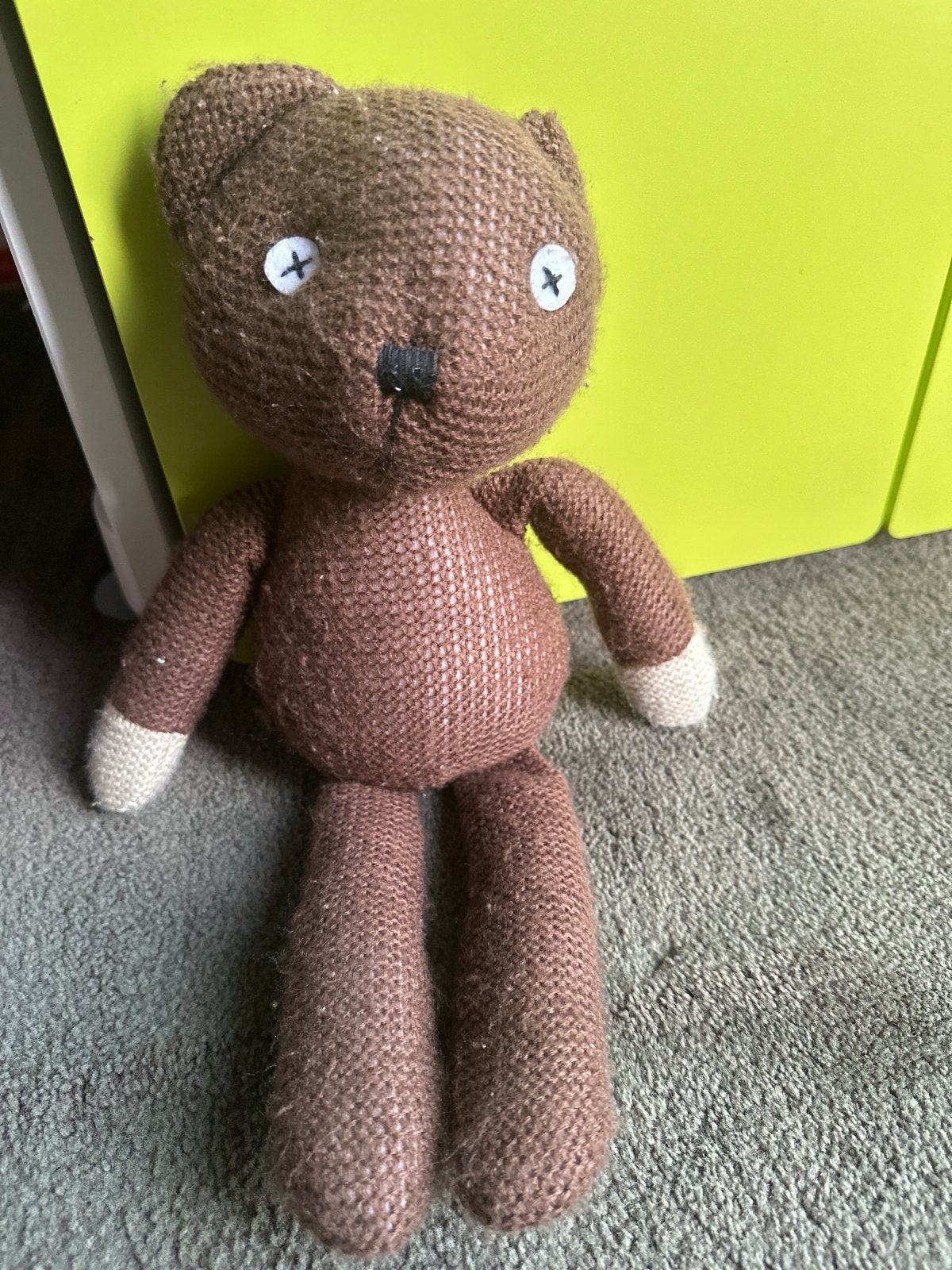 Mr. Bean Teddybeer - Knuffelbeer, Gebruikt, Overige merken, Overige karakters, Beer