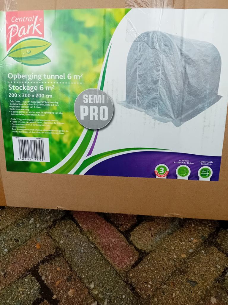 Tent, Ophalen