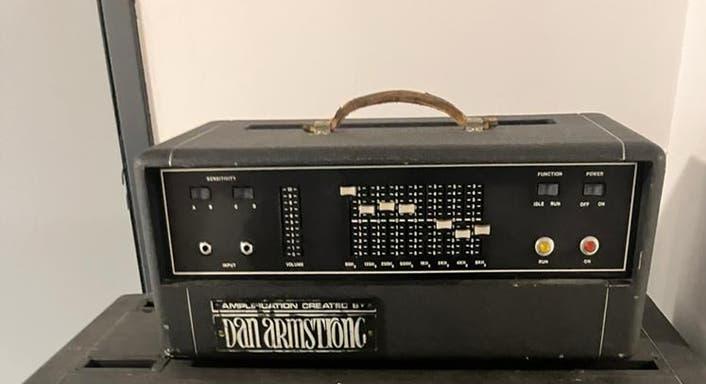 Dan Armstrong(Ampeg) versterker 100 watt, Ophalen of Verzenden, Zo goed als nieuw, 100 watt of meer