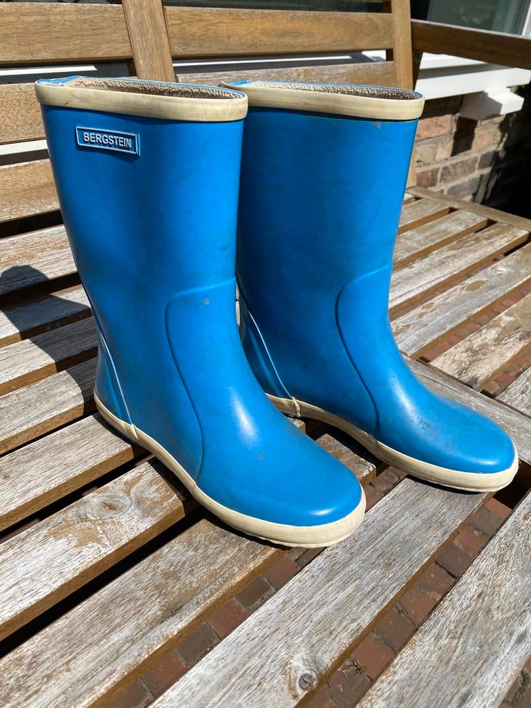 Bergstein regenlaarzen blauw maat 33, Gebruikt, Jongen of Meisje, Ophalen of Verzenden, Laarzen