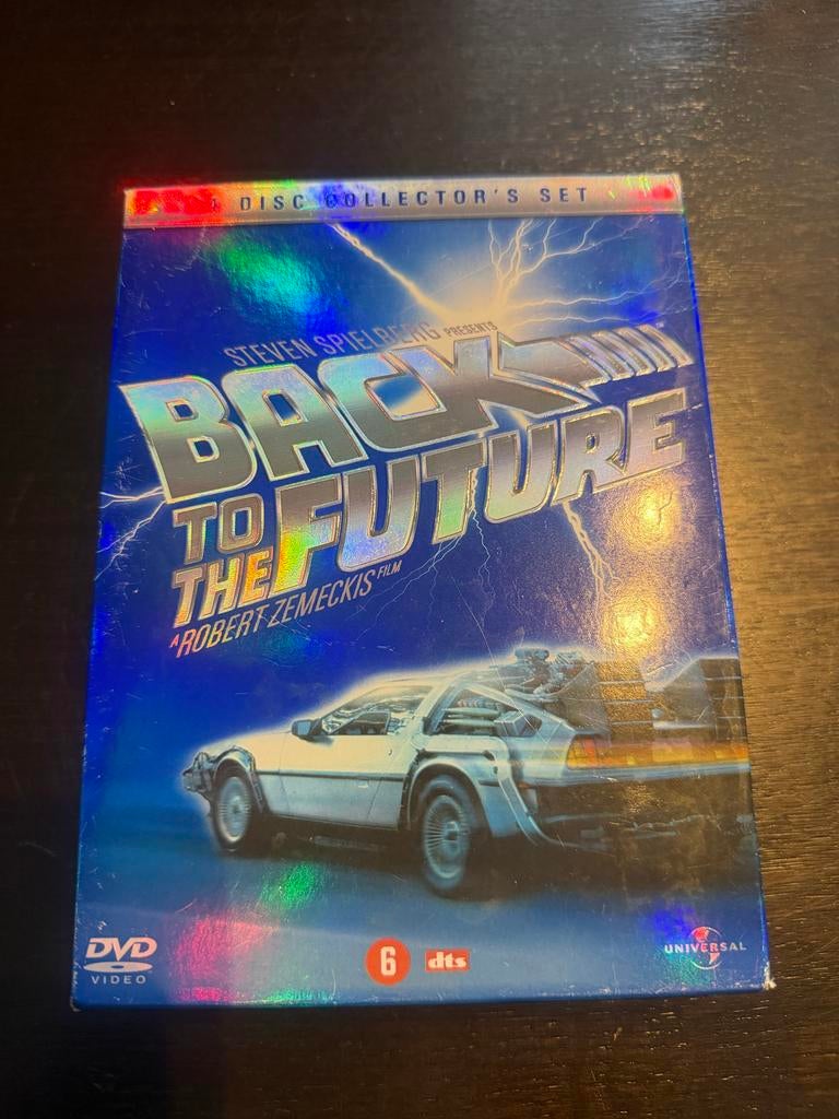 4 disc dvd collector’s set back to the future, Ophalen of Verzenden, Gebruikt