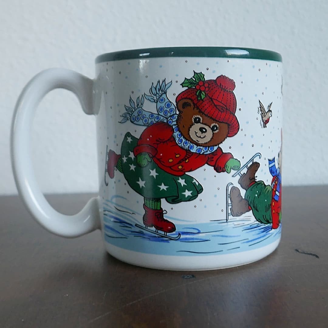 Vintage berenmok kerst, Diversen, Kerst, Ophalen of Verzenden, Zo goed als nieuw