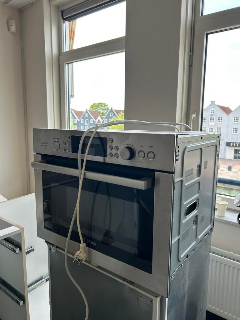 Bosch combi oven HBC86K7.1 – inbouw oven met magnetron, Ophalen, Zo goed als nieuw, 45 tot 60 cm