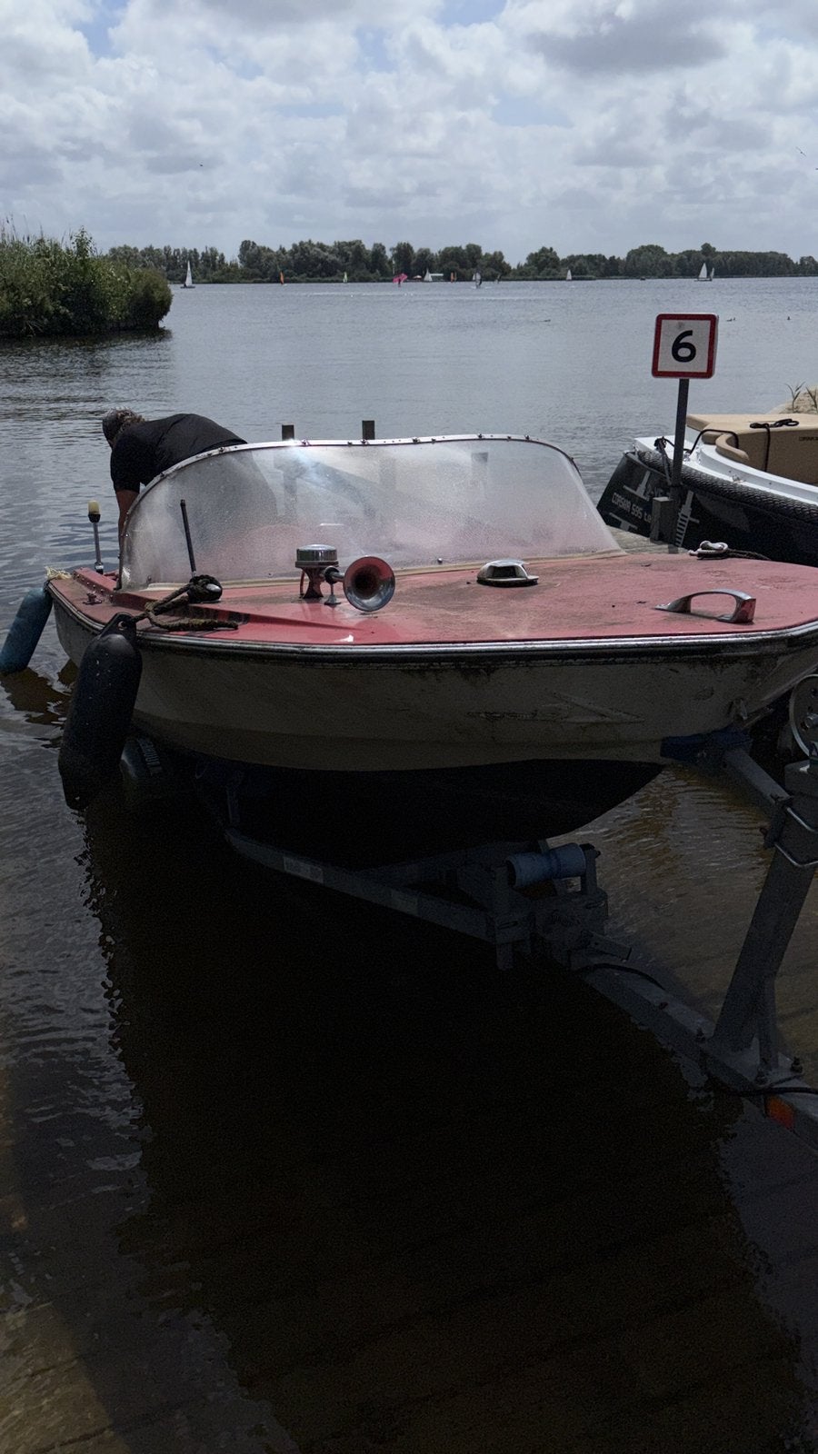 Beekman speedboot met 20pk yamaha, Ophalen, Gebruikt, Motor en Techniek, Motorboot