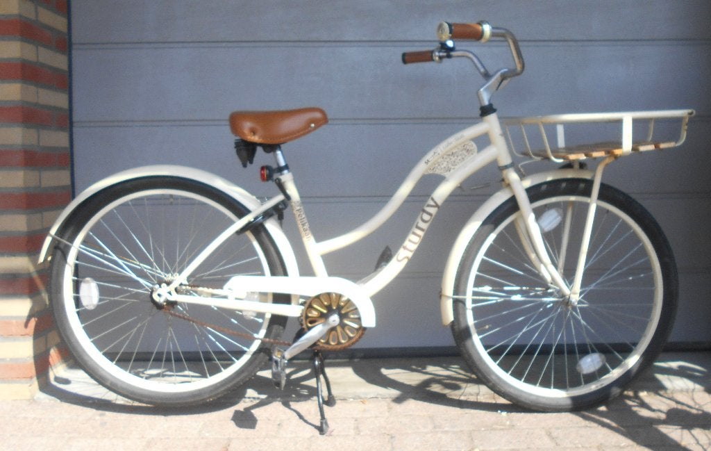 KLEINE DAMESFIETS frame 41cm, LENGTE 1,42m.tot ca 1.65m.., Fietsen en Brommers, Fietsen | Dames | Damesfietsen, Minder dan 47 cm