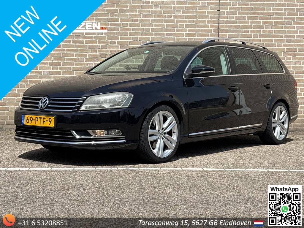 Volkswagen Passat Variant 1.6 TDI Highline BlueMotion | Clim, Auto's, Volkswagen, Voorwielaandrijving, Euro 5, Gebruikt, Zwart