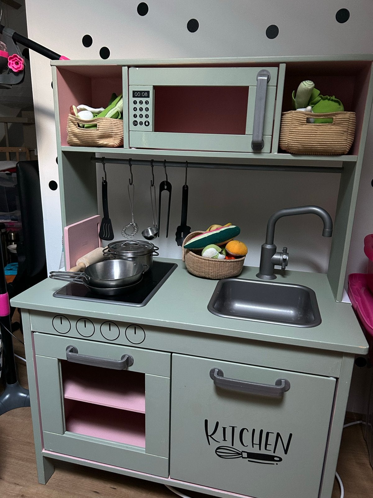 Gepimpte Kinderkeuken met accessoires, Ophalen, Gebruikt