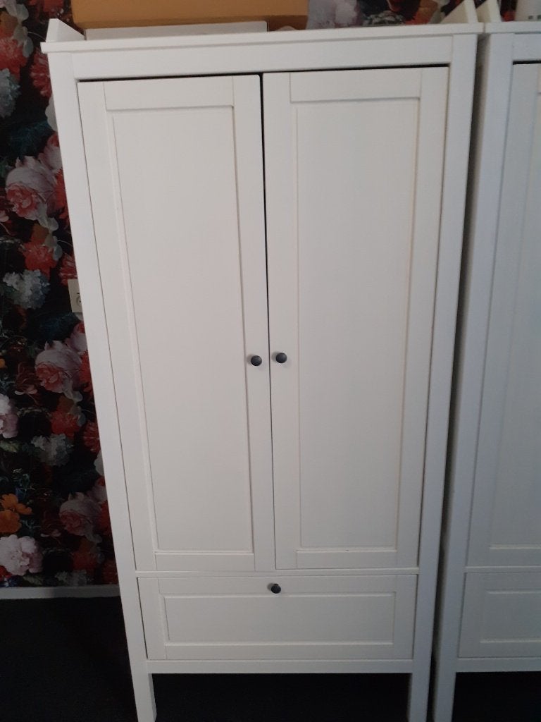 2 SUNDVIK Kledingkasten, wit, Kinderen en Baby's, Kinderkamer | Commodes en Kasten, Zo goed als nieuw, Kast, 105 cm of meer, 75 tot 100 cm