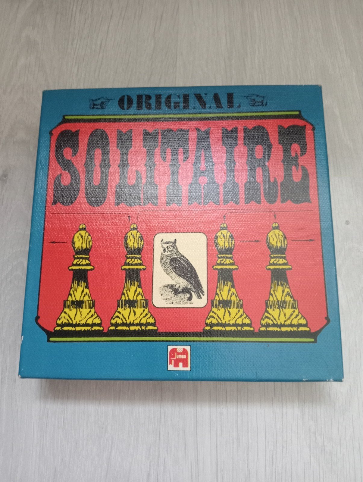 Vintage Solitaire bordspel Jumbo jaren 70, Een of twee spelers, Ophalen of Verzenden, Zo goed als nieuw, Jumbo