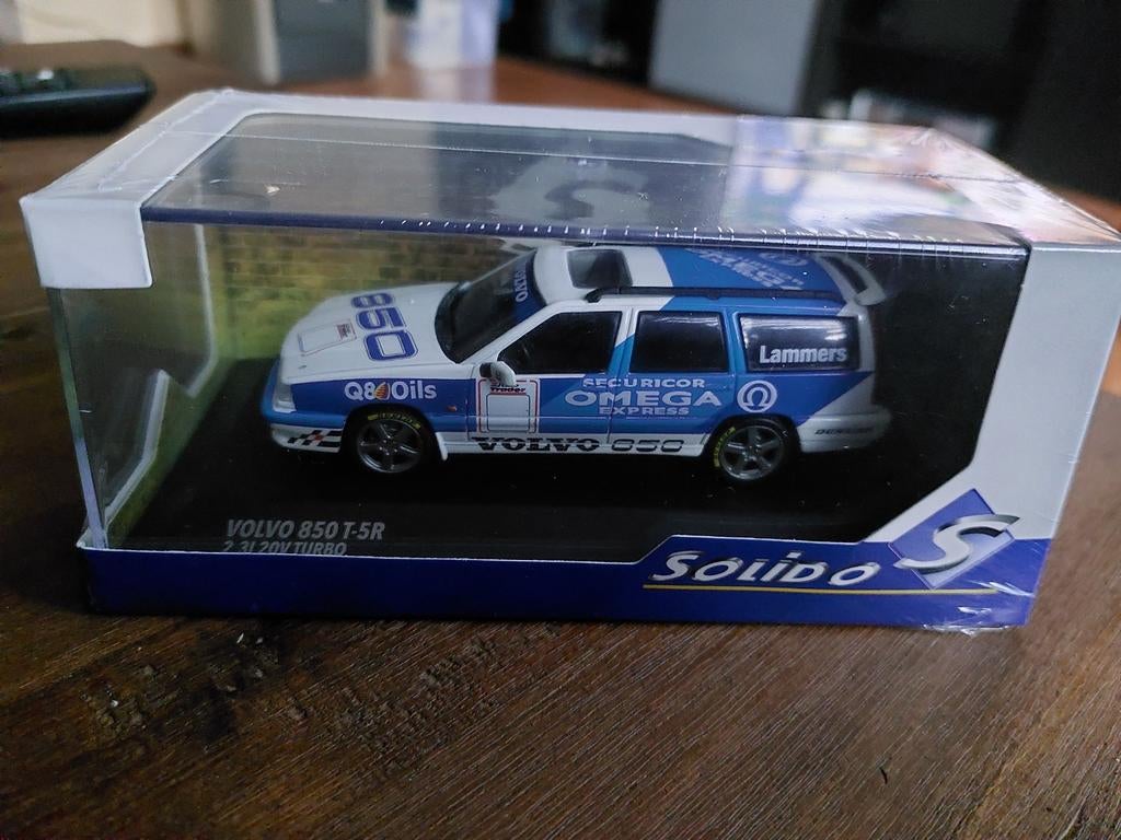 Solido Volvo 850 T-5R Kan Lammers BTCC Modelauto, Ophalen of Verzenden, Zo goed als nieuw, Auto