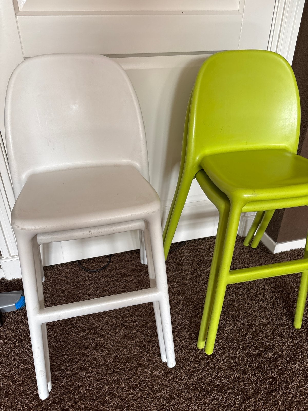 3 kinderstoelen (Urban), Ophalen, Kunststof, Gebruikt, Overige kleuren
