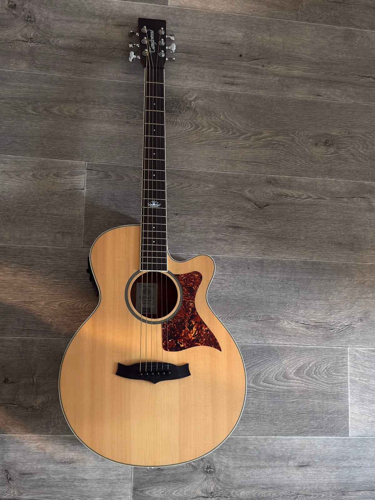 Tanglewood TSP45 elektrisch-akoestische westerngitaar, Ophalen, Zo goed als nieuw, Western- of Steelstringgitaar