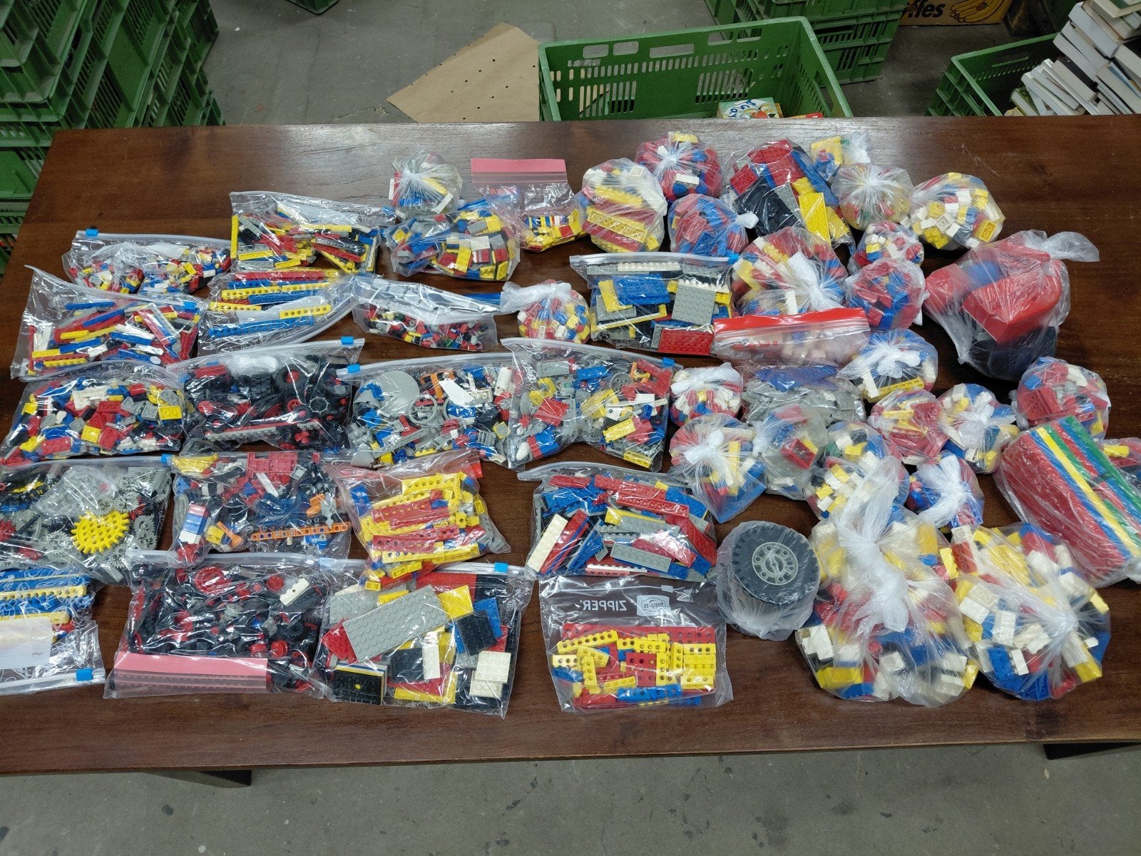Partij van 8kg vintage Lego, Ophalen of Verzenden, Minder dan 500 stukjes