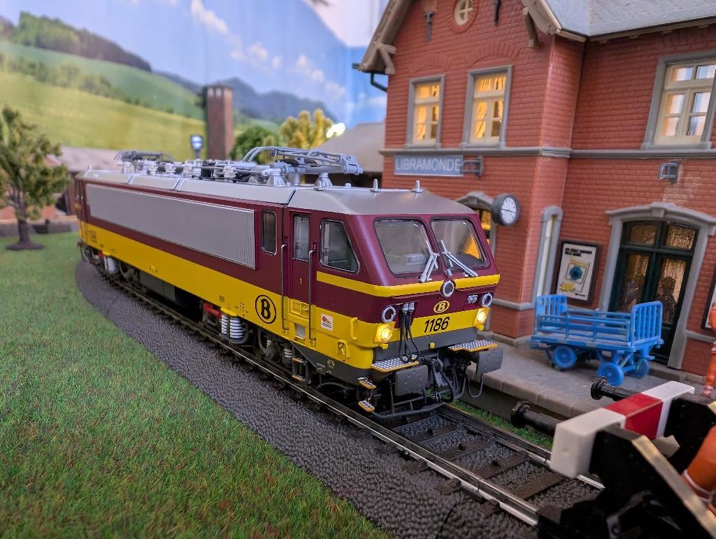 NMBS SNCB | Lsmodels 12094 | HLE 1186 | AC 3 Rails | Benelux, Wisselstroom, Locomotief, Nieuw, Ophalen of Verzenden