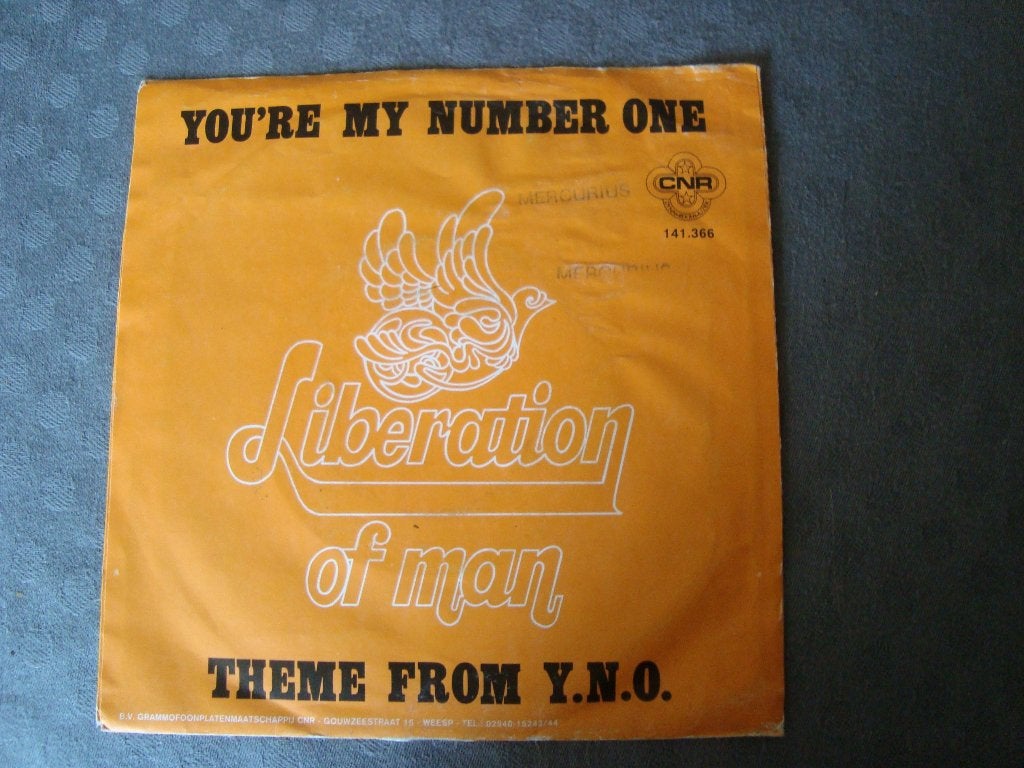 Liberation of man - you're my number one, Ophalen of Verzenden, Zo goed als nieuw, Pop, Single