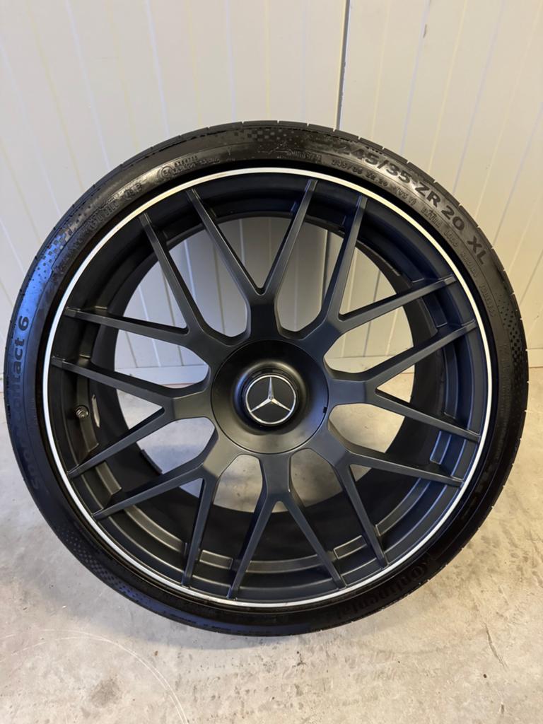 20 inch mercedes AMG Velgen 5x112, Ophalen, Velg(en), 20 inch, Zomerbanden