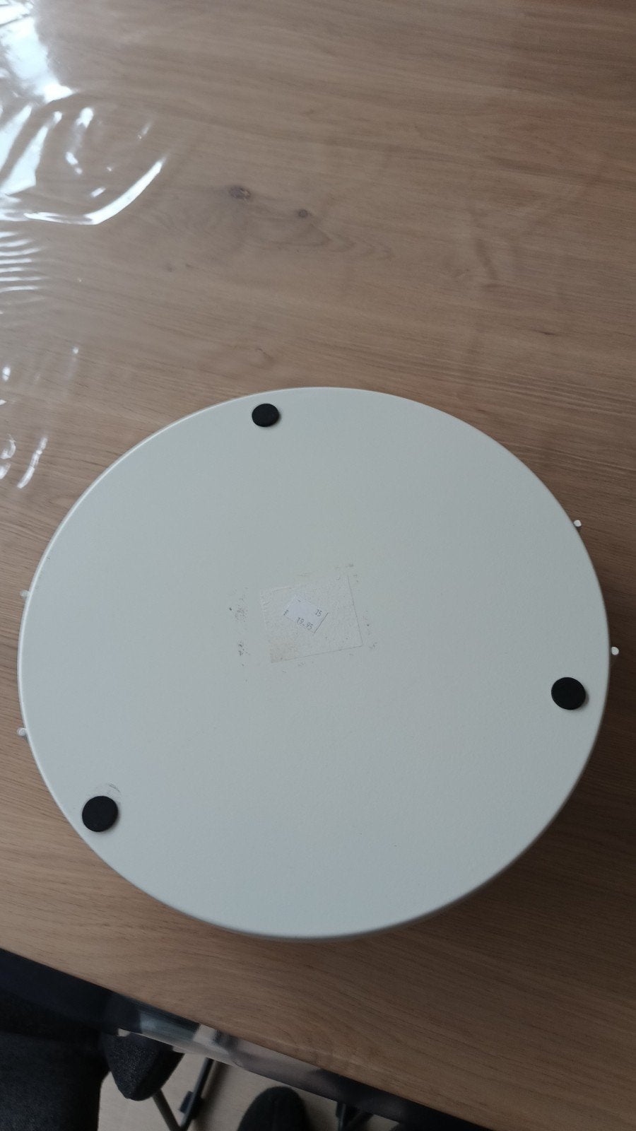 Metalen dienblad off-white/creme, Ophalen of Verzenden, Detector, Sensor of Melder, Rook