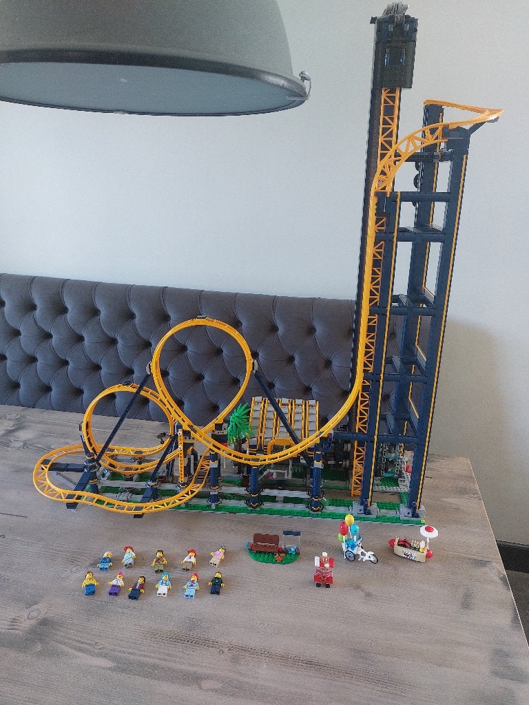 Lego achtbaan 10303 Lusachtbaan, Ophalen, Lego, Zo goed als nieuw, Icons