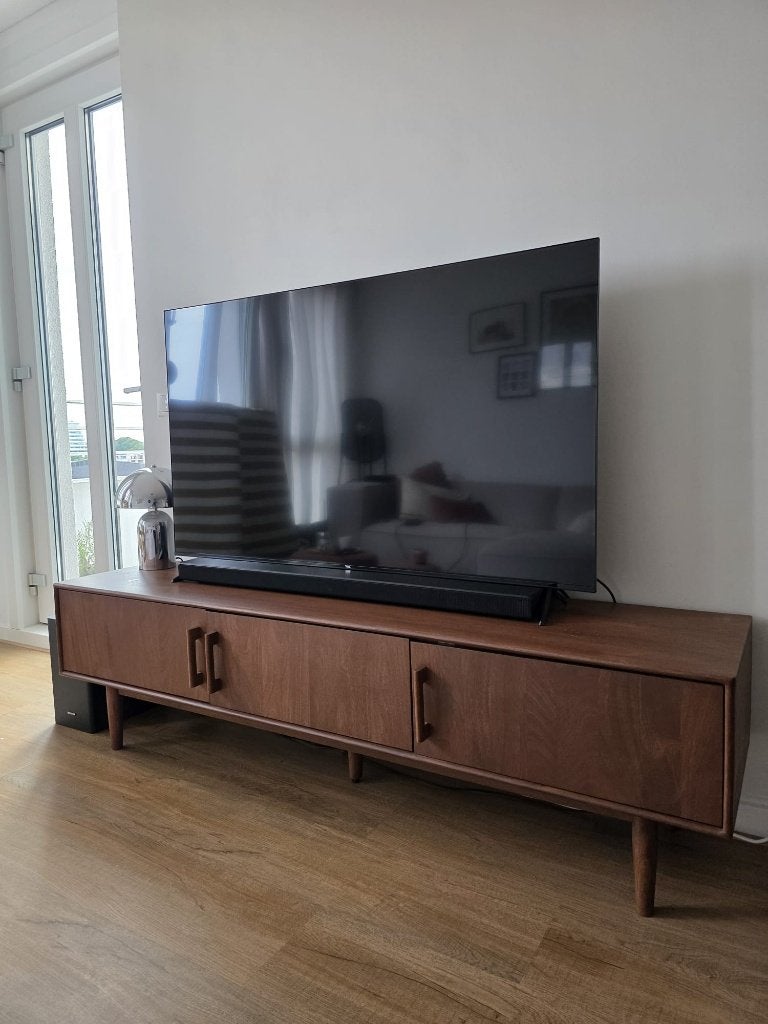 Westwing tv-meubel, Ophalen, 150 tot 200 cm, Zo goed als nieuw, Minder dan 100 cm