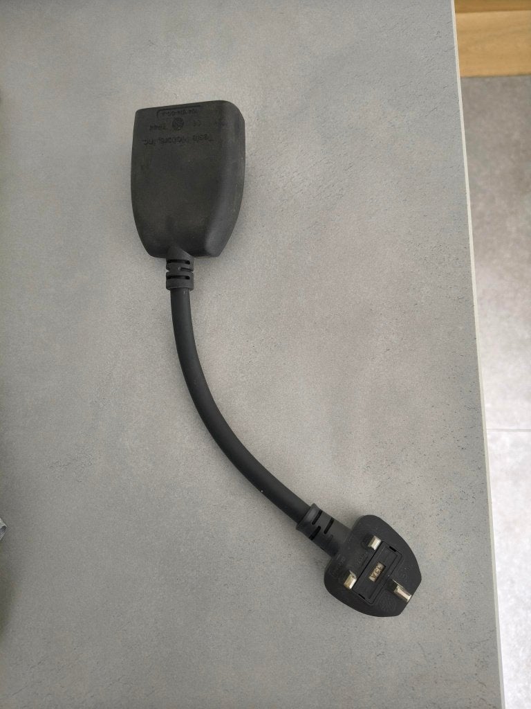 Tesla UMC Schuko-adapter voor UMC Gen 1 UK, Ophalen of Verzenden, Nieuw