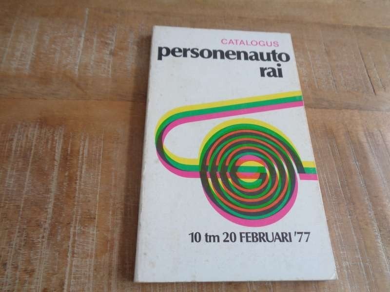 Personen Auto Rai Catalogus 1977 - Jaarboek 1977 Nederlands, Verzenden, Gelezen, Algemeen