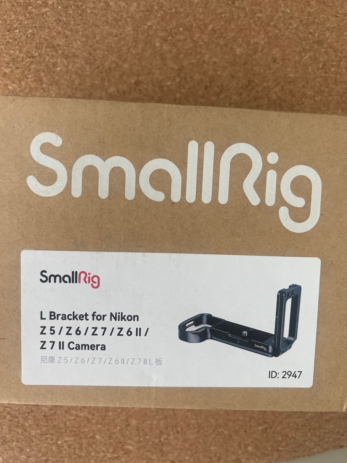 SmallRig L-Bracket voor Nikon Z5/Z6/Z7/Z6II/Z7II Camera, Audio, Tv en Foto, Fotografie | Fotostudio en Toebehoren, Ophalen of Verzenden