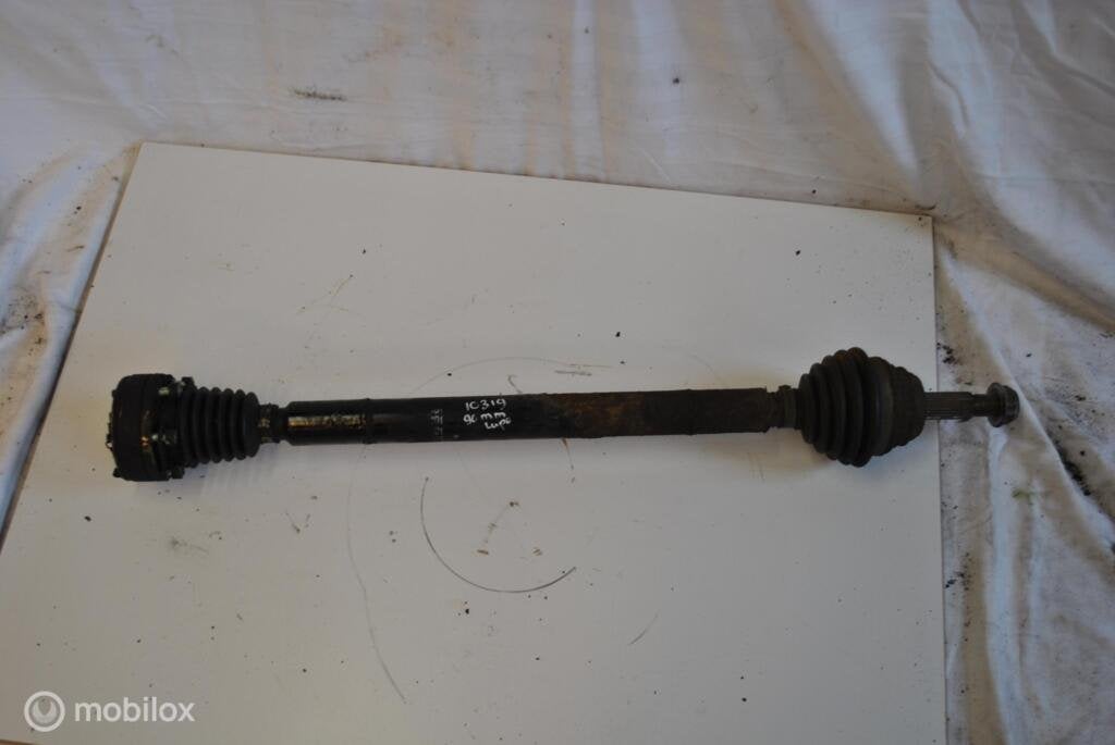 Aandrijfas R Vw Lupo 1.4-16V ('98-'05) JZW 407 450 SX, Gebruikt, Volkswagen, Ophalen of Verzenden, Volkswagen