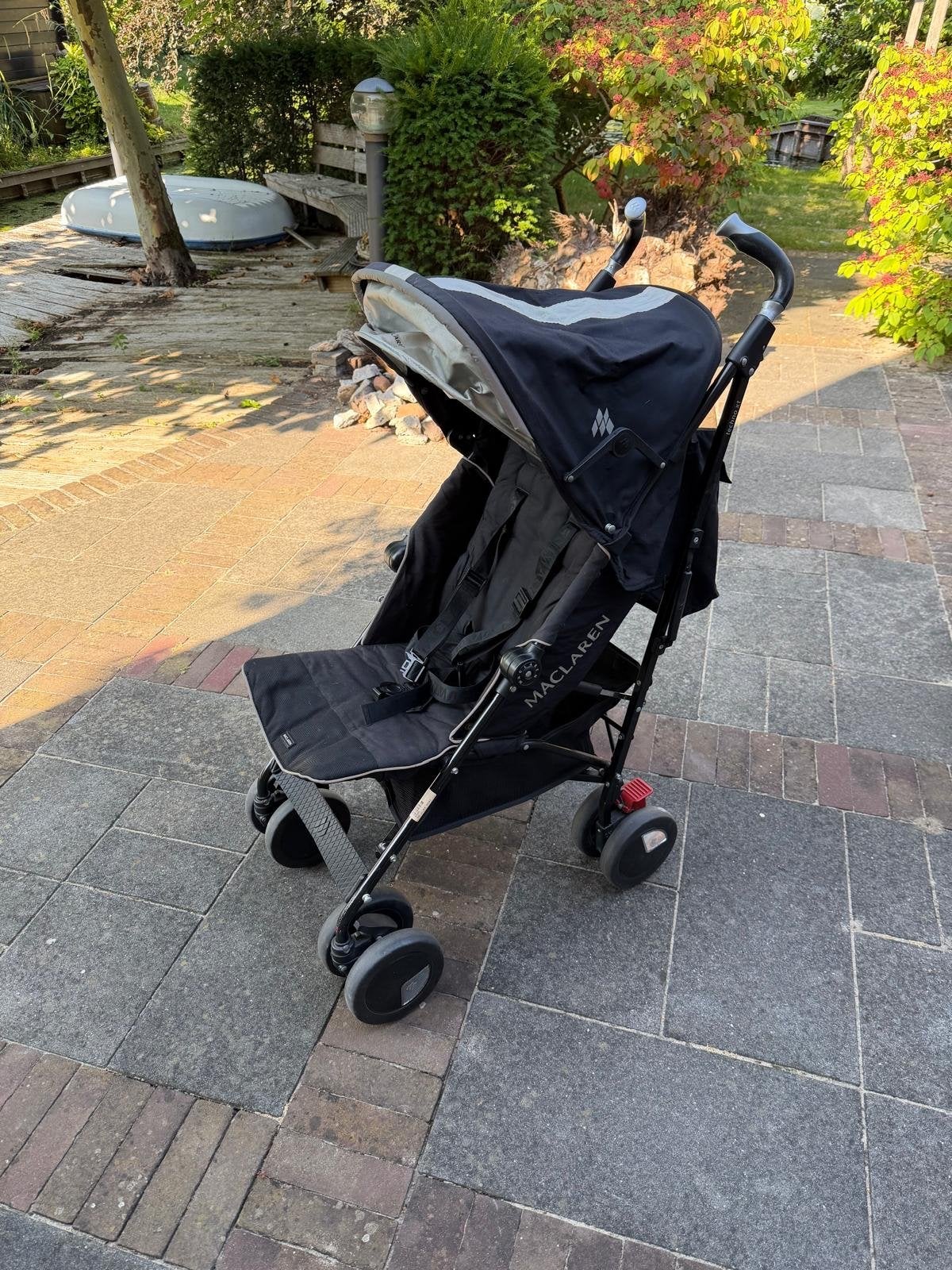 Maclaren buggy met accessoires, Kinderen en Baby's, Buggy's, Ophalen, Gebruikt, Maclaren, Regenhoes