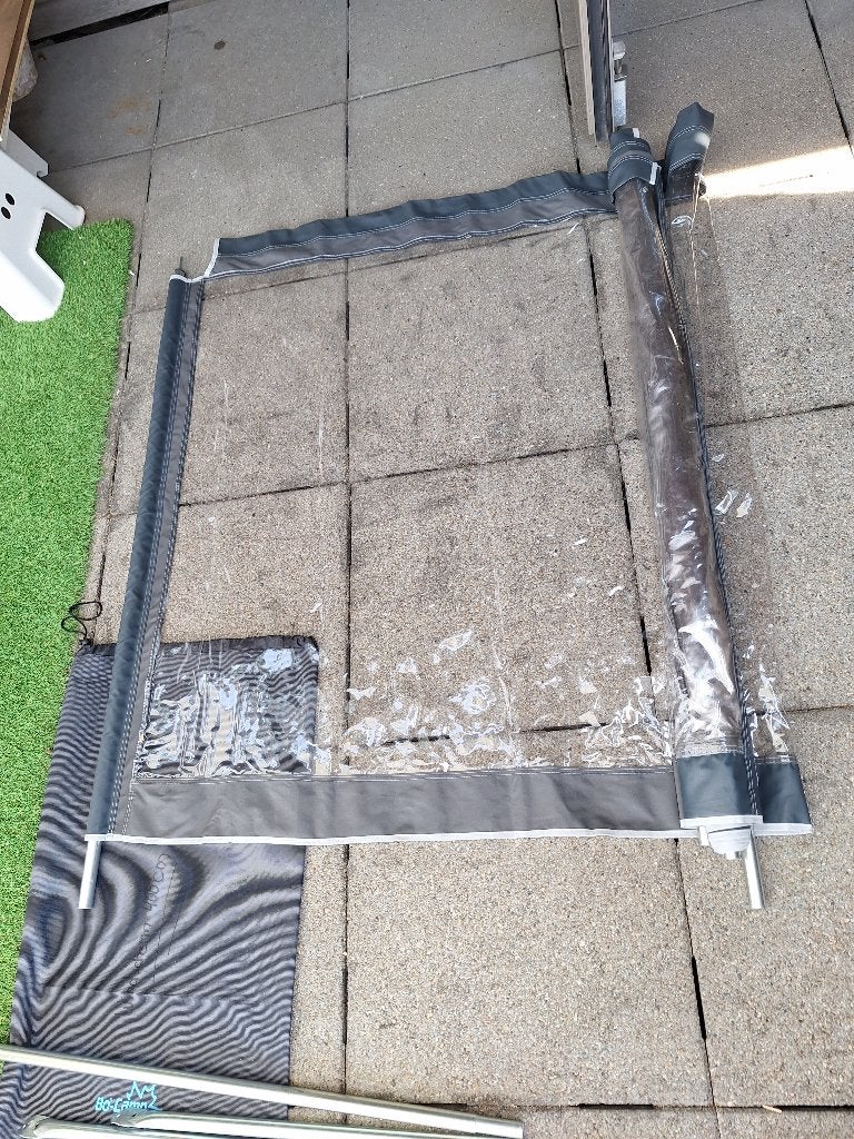 Windscherm, Ophalen, Zo goed als nieuw