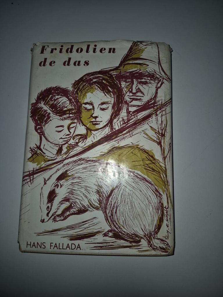 Fridolien de Das - Hans Fallada (1954) - Goede Staat, Ophalen of Verzenden, Gelezen, Hans Fallada, Fictie algemeen