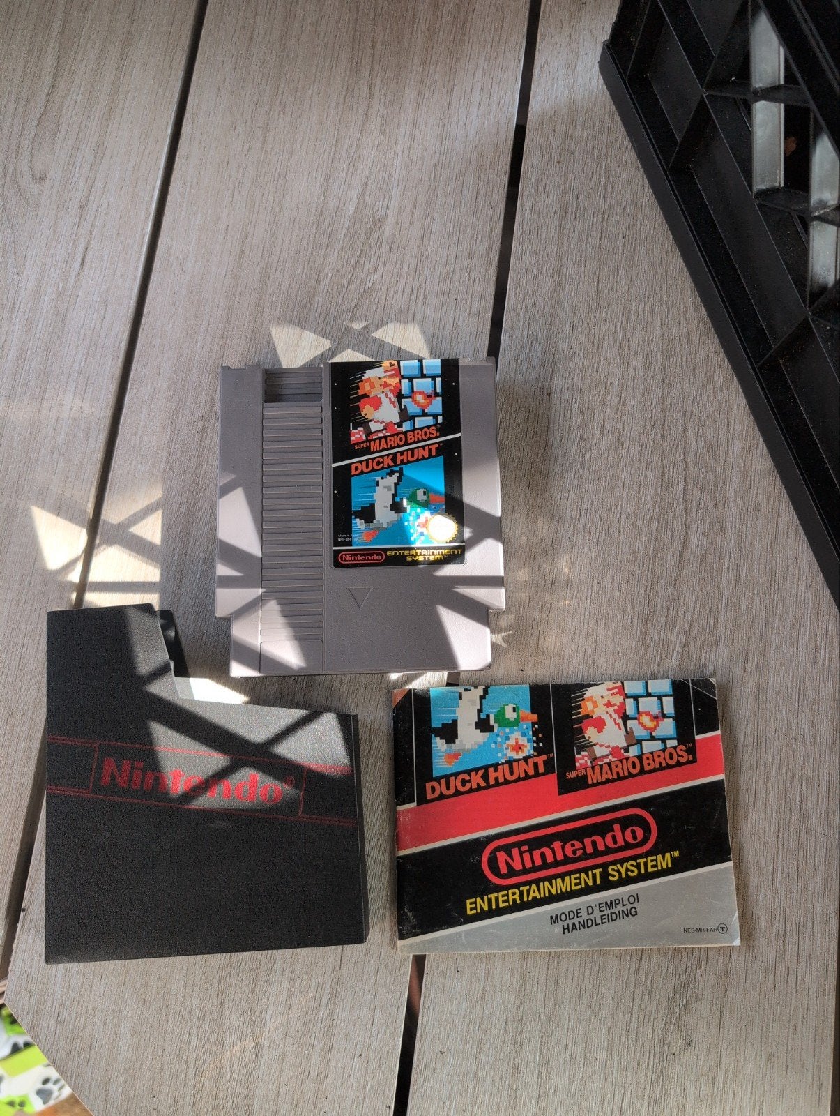 Super Mario Bros. / Duck Hunt NES (compleet), Gebruikt, 2 spelers, Eén computer, Ophalen of Verzenden