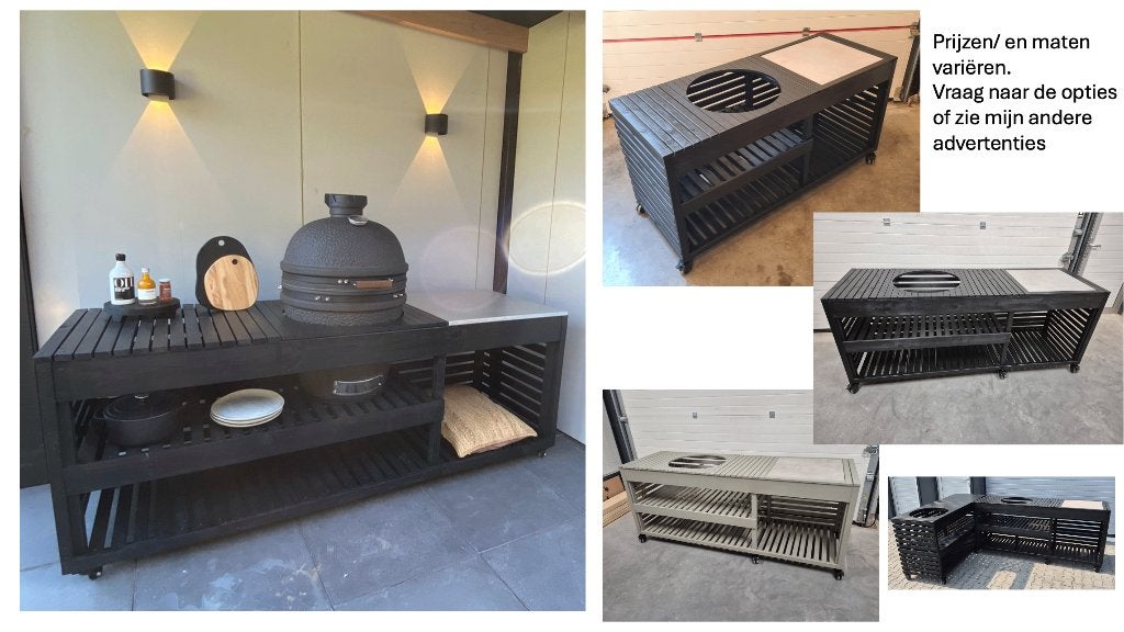 Luxe trendy buitenkeukens, Tuin en Terras, Buitenkeukens, Ophalen, Gas