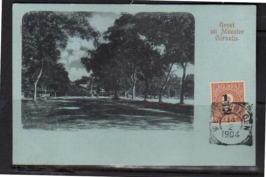 Netherlands Indies Meester Cornelis 1904 (4-17), Ophalen, Voor 1920, Buiten Europa