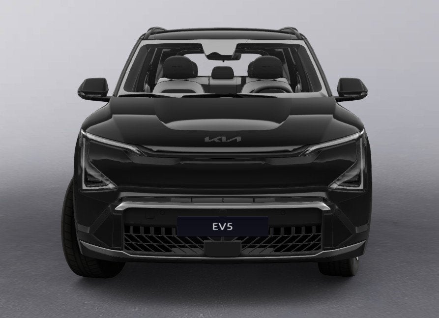 Kia EV5 GT-PlusLine 81.4 kWh *VERWACHT* Onderweg-naar-dealer, Auto's, Kia, Zwart, Nieuw, Lichtsensor, SUV of Terreinwagen