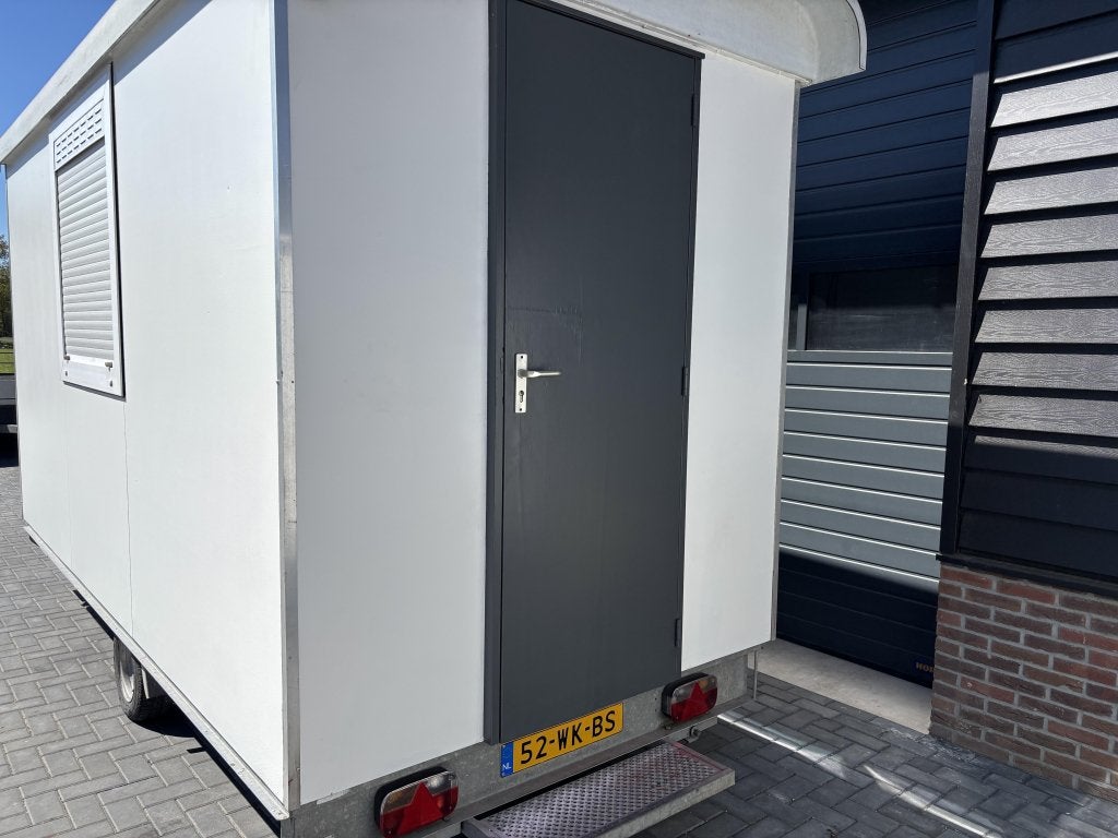 Henra schaftwagen schaftkeet met toilet 2013, Auto diversen, Aanhangers en Bagagewagens, Gebruikt