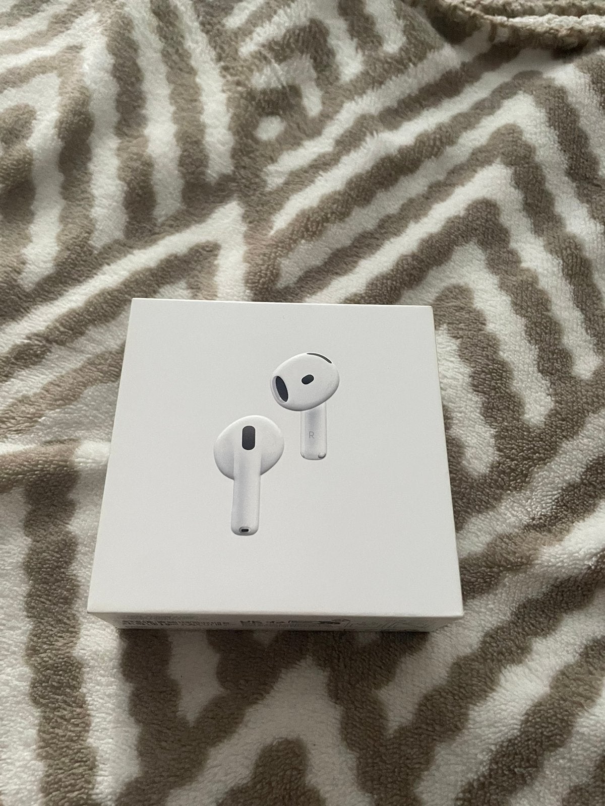 Airpods 4 ANC lees beschrijving, Gebruikt, In gehoorgang (in-ear), Apple, Wit