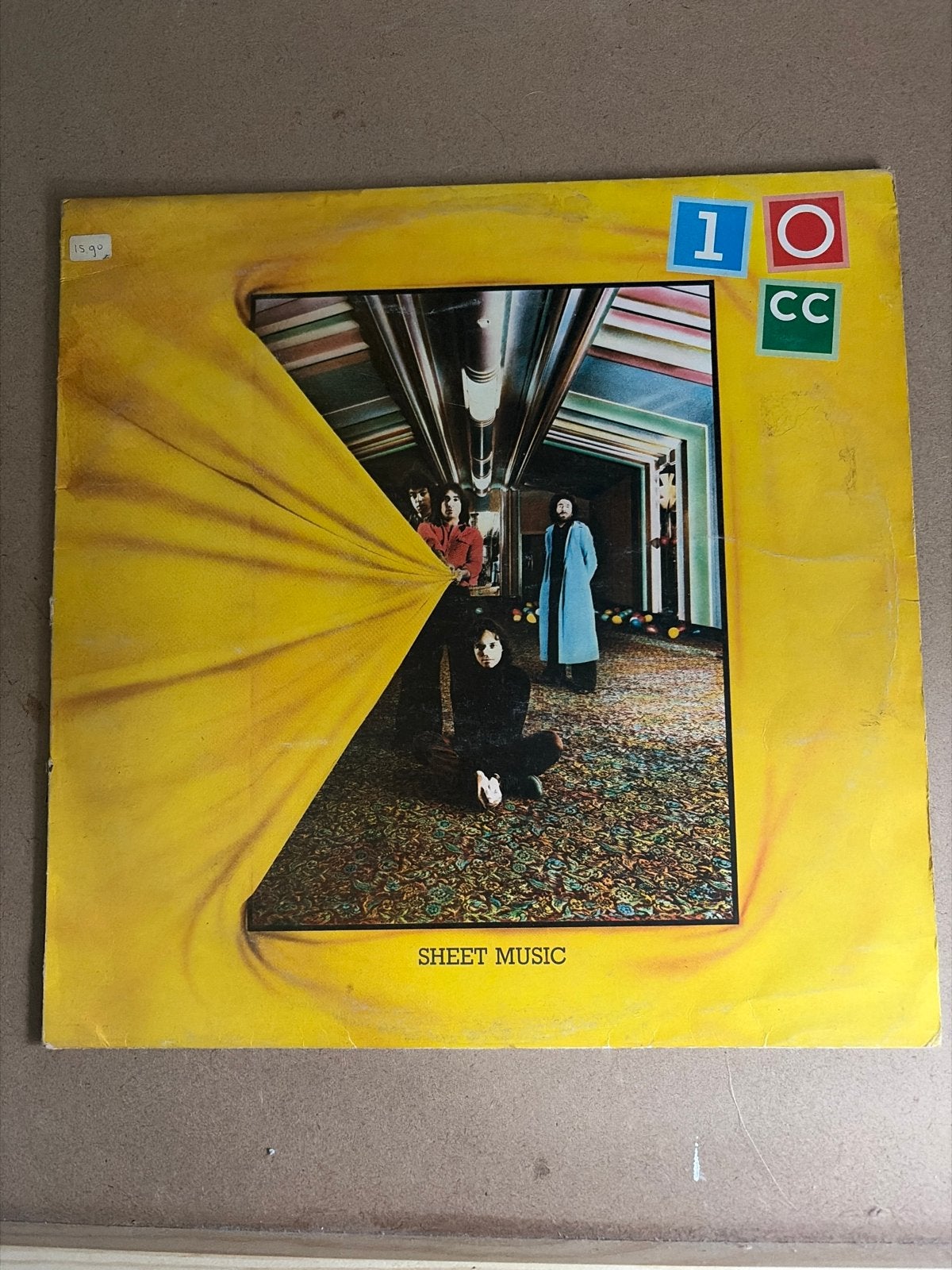 10cc - Sheet Music (Vinyl LP), Ophalen of Verzenden, 1970 - 1979, Gebruikt, 12 inch