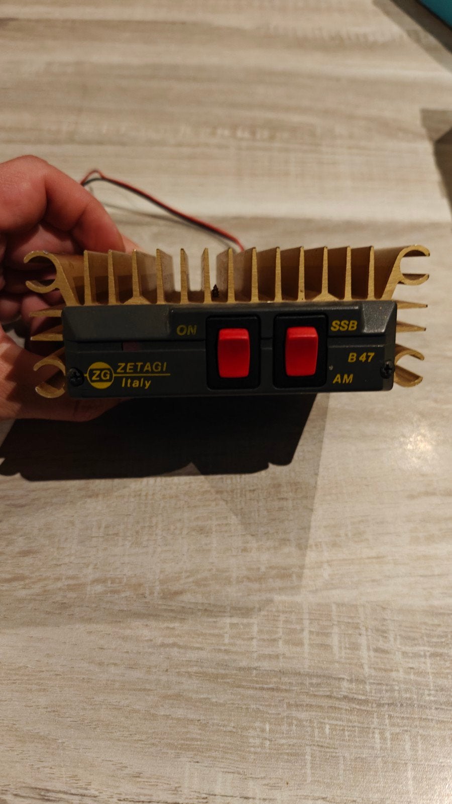 Zetagi B47 Lineaire Versterker CB Radio, Ophalen of Verzenden, Gebruikt, Zender