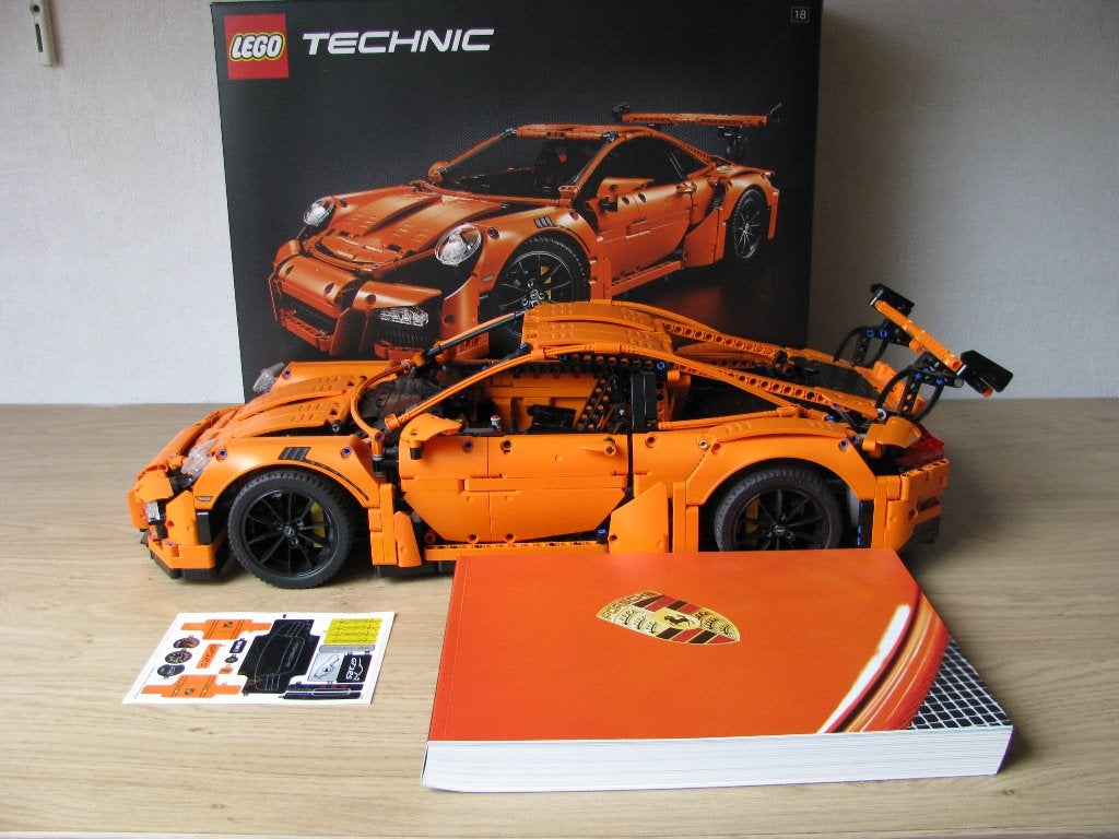Lego Technic - 42056 - Porsche 911 GT3 RS, Ophalen, Compleet, Lego, Zo goed als nieuw