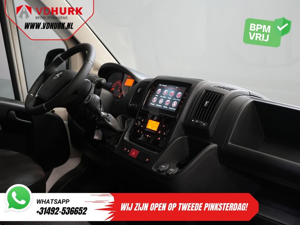 Peugeot Boxer (Opel Movano) 2.2 140 pk L2H2 Betimmering/ Car, Voorwielaandrijving, Stof, Gebruikt, 4 cilinders